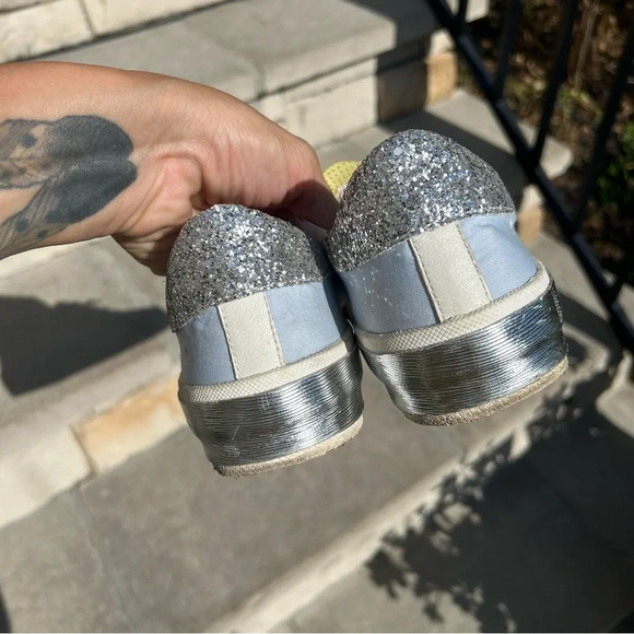 Dolce Vita pastel multi-color snekaers with silver detailing Sz 7.5 - Picture 13 of 16